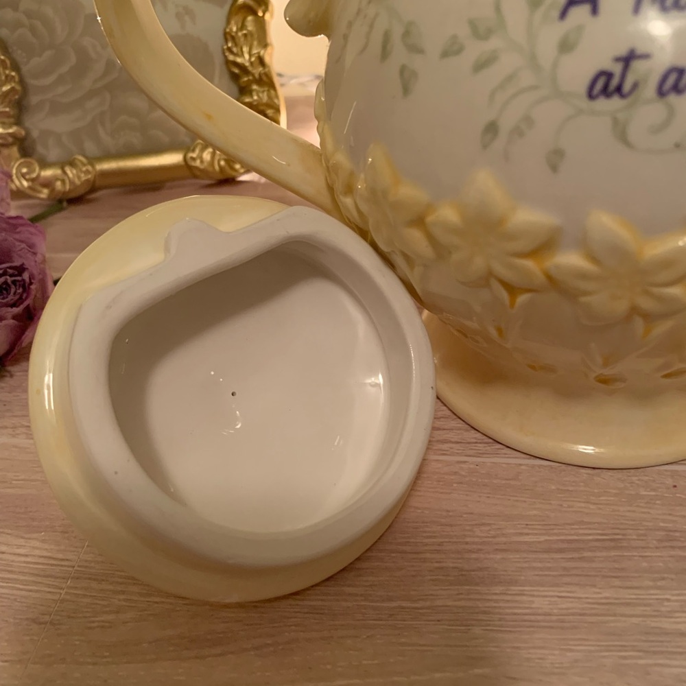 Cottagecore Teapot with Scripture - Picture 5 of 8